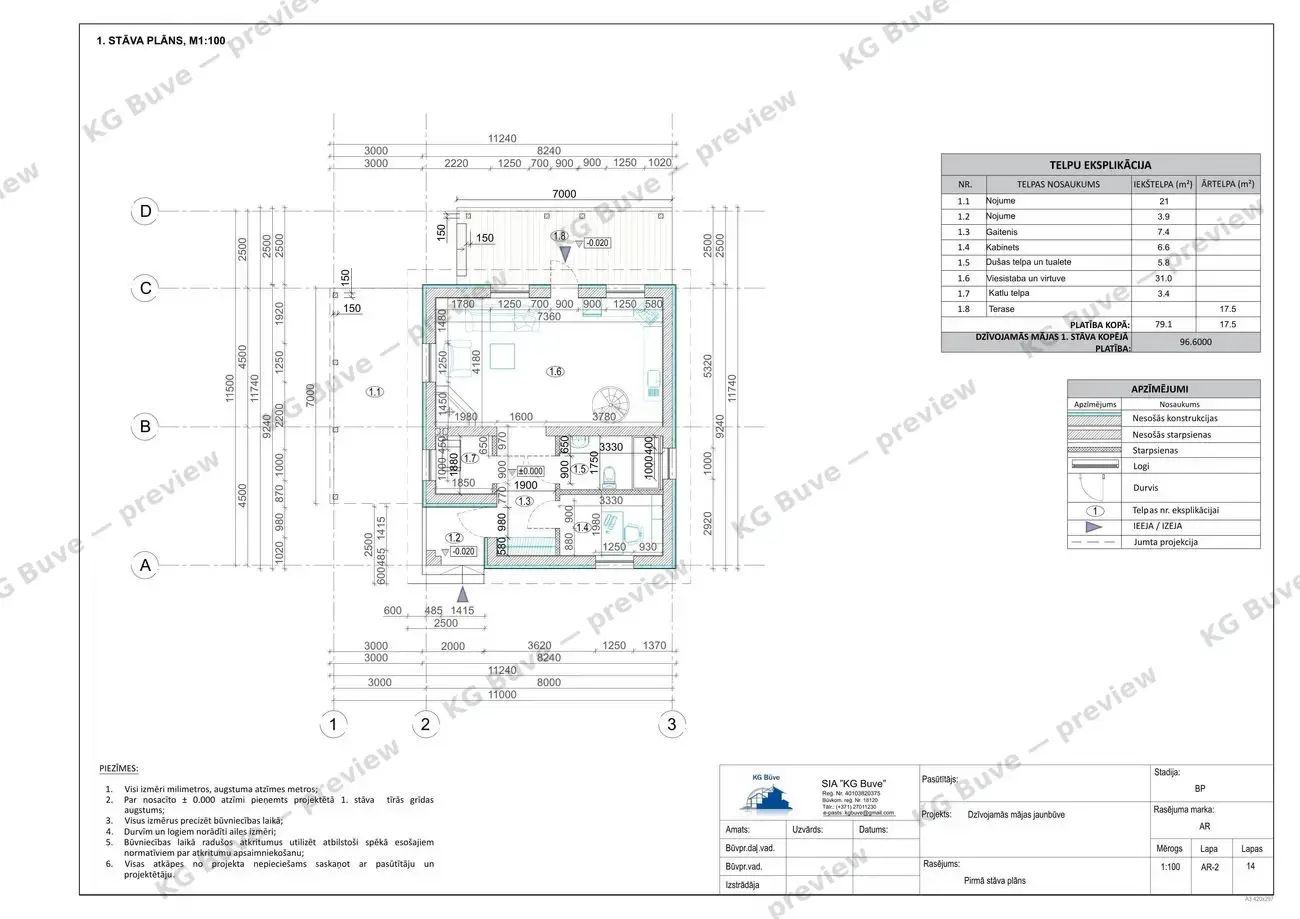 Klasika — plan preview 1