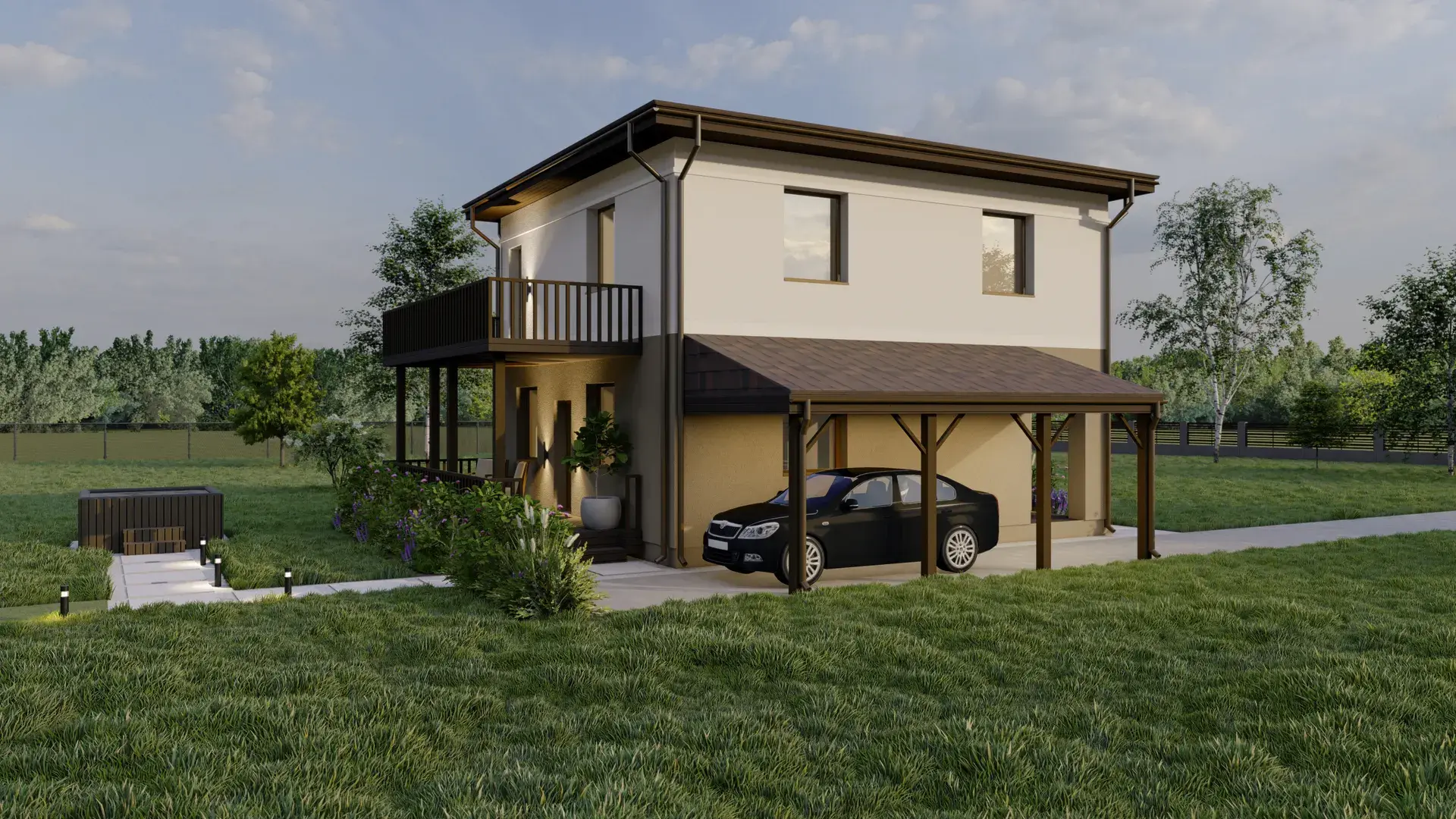 Klasika — exterior render 3